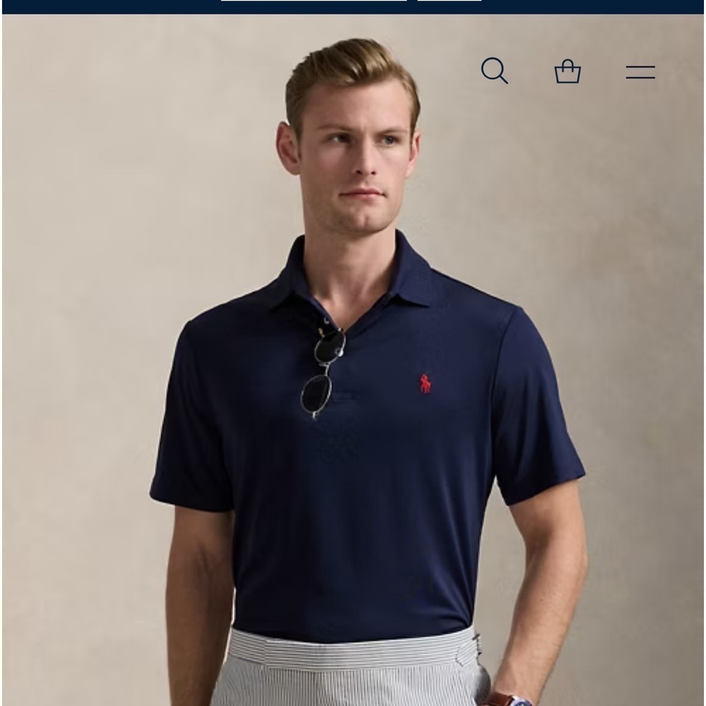 #170-POLO RALPH LAUREN- Classic Fit Performance Polo Shirt